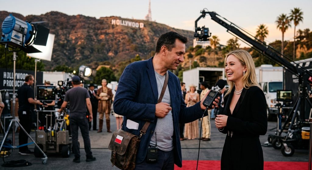 polski reportaż w hollywood