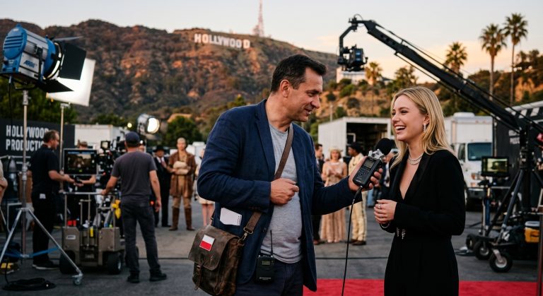 polski reportaż w hollywood