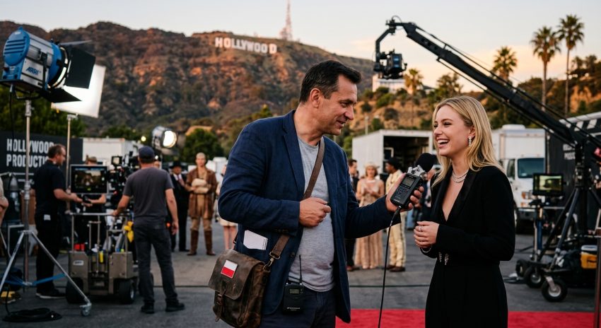 polski reportaż w hollywood